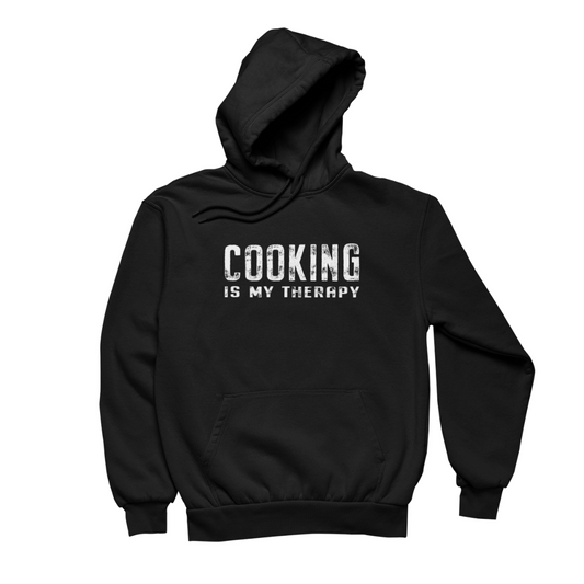 Cooking is my therapy - Hoodie