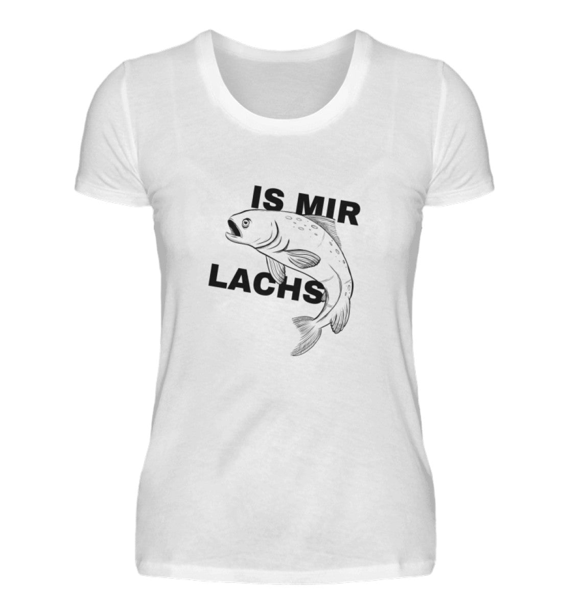 Is mir Lachs  - Damen Premiumshirt